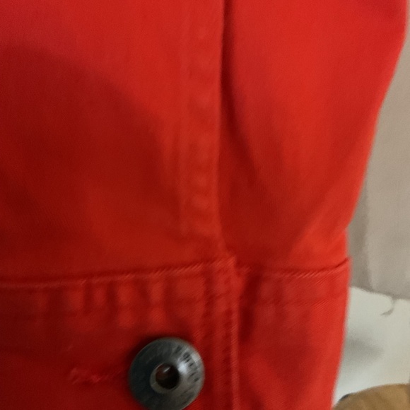 Orange jean jacket - Picture 7 of 8